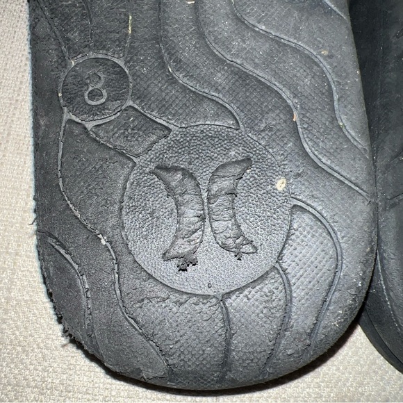 HURLEY Size 8 Black with Gray Logo Adjustable Men's Comfort Slide Sandals - Picture 10 of 11